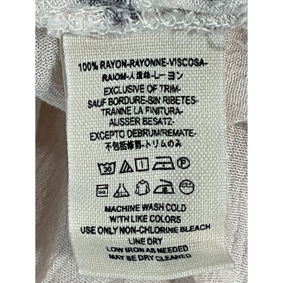 Free People Women's‎ Floral Boho Blouse Top, XS - Picture 8 of 9